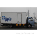 Refrigerated truck with carrier transicold freezer